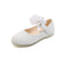 Solid Color Girl Rhinestone String Flower Small Single-layer Shoes Dancing Shoes