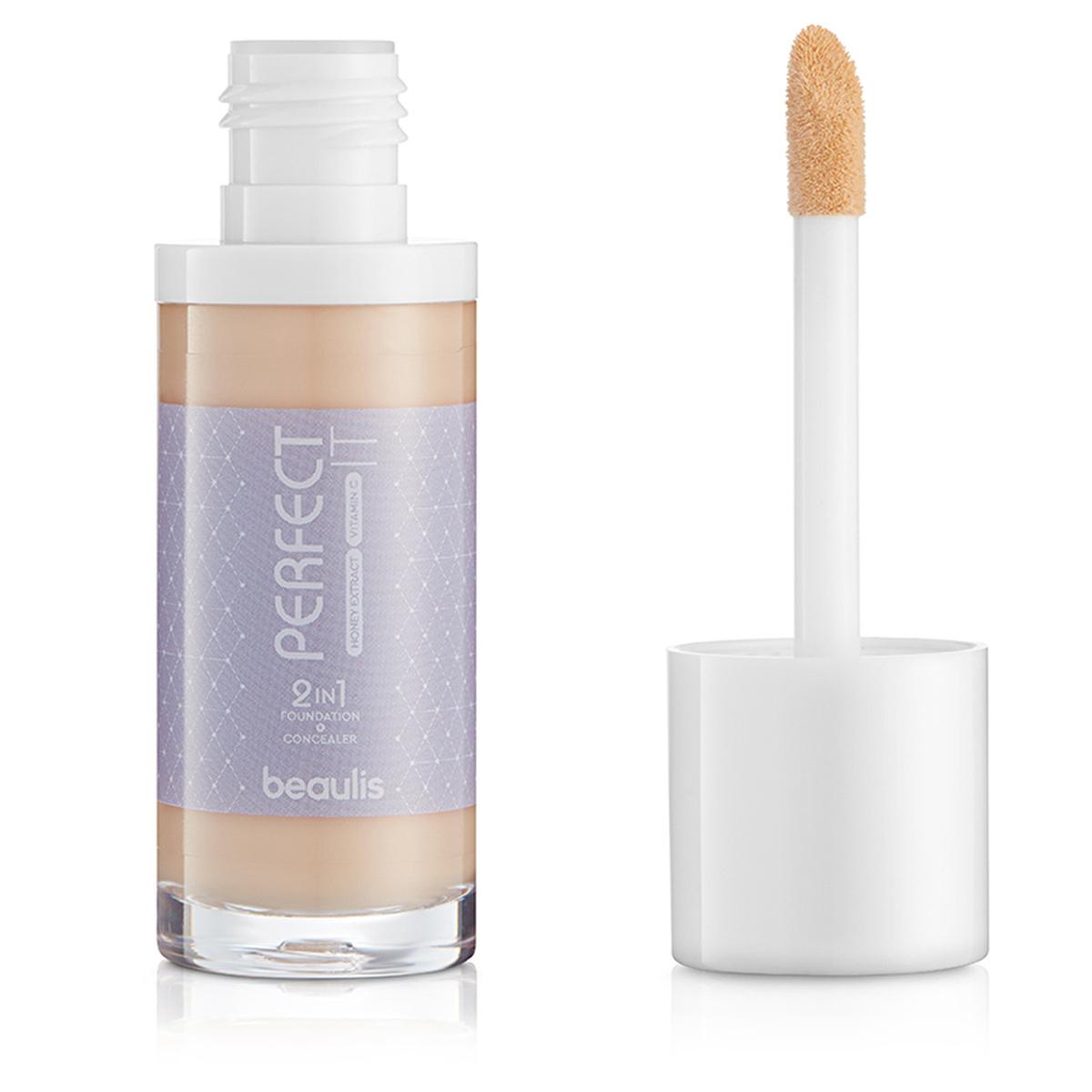 Beaulis 2 in 1 Foundation & Concealer - Long Lasting Matte Finish Makeup for Daily Use