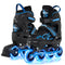 4 Sizes Adjustable Blade Roller with Light-up Wheels for Youth