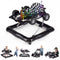 4-in-1 Baby Push Walker Activity Center Height Adjustable with Music Box