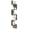 5-Tier Corner Shelf Floating Bookshelf Wall Mounted Storage Organizer