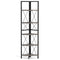 5-Tier Freestanding Corner Shelf 63 Inch Tall Storage Rack