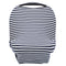Multi-use Cover, White/Navy Stripes