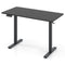 48 Inch x 24 Inch Ergonomic Electric Standing Desk with 3 Memory Settings for Home Office