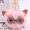 Lovely Owl Plush Doll Kids Favors Fur Ball Key Chain
