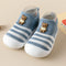Casual Simple Soft Bottom Non-slip Cartoon Striped Toddler Shoes