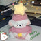 Christmas Tree Coral Fleece Twisted Stick Puppy Gift Diy Material
