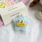 Girly Heart Plush Duckbill Clip
