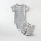 Two-piece Boys' Summer Round Neck Romper Suit