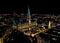 City night scratch painting