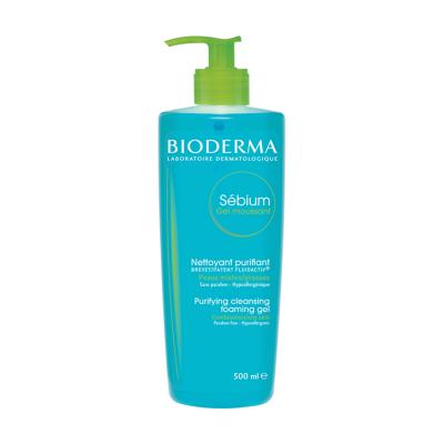 Bioderma Sebium: Hydra Cream & Cleansing Gel Set for Oily, Acne-Prone Skin | Gentle Cleansing, Intense Hydration, Hypoallergenic, Non-Comedogenic