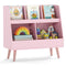 5-Cube Kids Bookshelf and Toy Organizer with Anti-Tipping Kits
