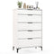 5-Drawer Dresser with Interlock System for Bedroom Living Room