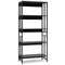 5-Tier Bookshelf with Adjustable and Tiltable Shelves