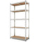 5-Tier Heavy Duty Metal Shelving Unit with 2000 LBS Total Load Capacity
