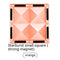 Color Window Asterism Magnetic Building Blocks Assembly