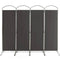 6.2Ft Folding 4-Panel Room Divider for Home Office Living Room