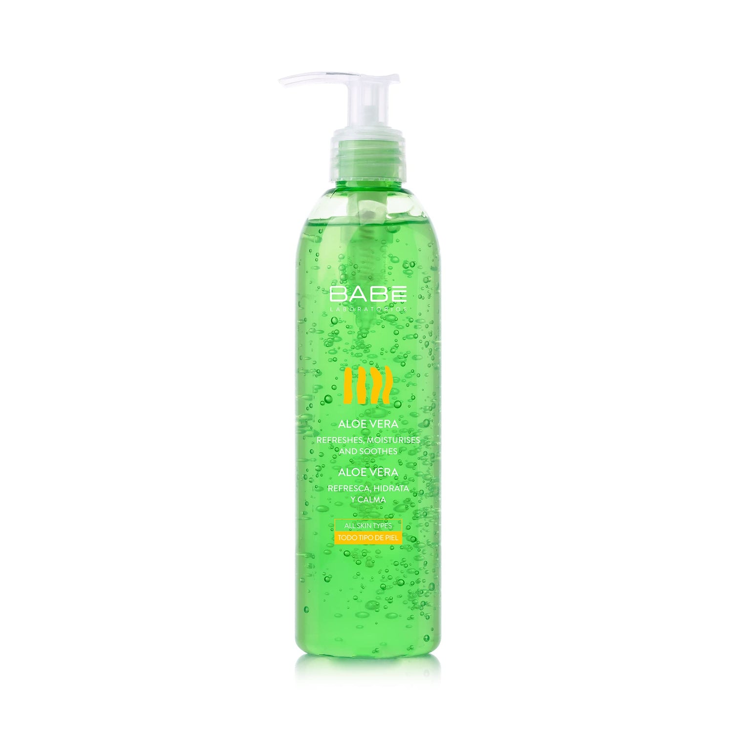Babe Aloe Vera Gel for Sensitive Skin - Soothing Relief & Moisturizing After Sun Care