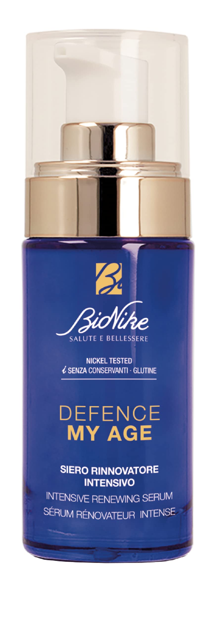 BioNike Defence My Age Renewing Serum - Anti-Aging Hydrating Serum for All Skin Types