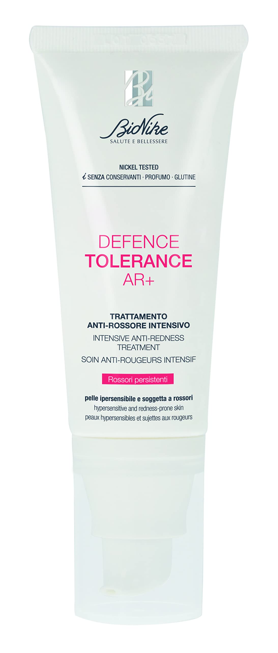 BioNike Defence Tolerance AR+ Cream-Gel 40ml - Soothing Sensitive Skin Face Cream with Niacinamide & Squalane