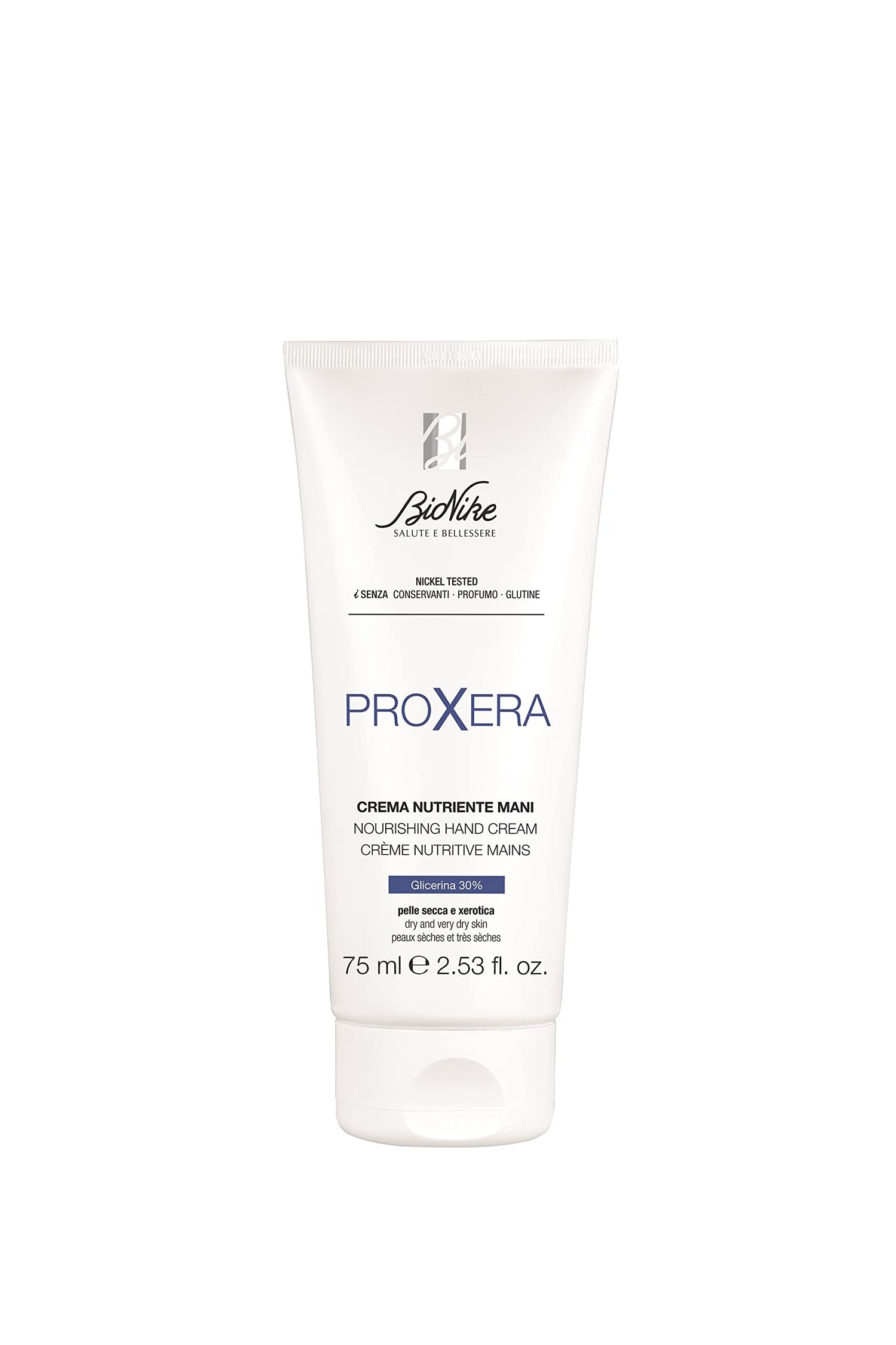 BioNike Proxera Hand Cream 75ml - Moisturizing & Nourishing Hand Care for Dry Hands
