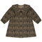 Lepord Print Corduroy Dress