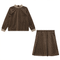 Embroidered Velvet 2pc Set
