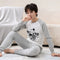 Children's Pajamas Cotton Boys' Base Teen Underwear Suit