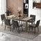 63 Inch Rectangular Modern Dining Kitchen Table