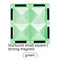 Color Window Asterism Magnetic Building Blocks Assembly
