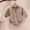 Baby cute poached egg one-piece suit