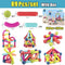 Big Size DIY Magnetic Construction Set Early Learning Constructor Variety Magnetic Rod Building Blocks For Children Toys Gift