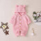 Baby knitted romper