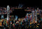 City night scratch painting