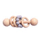 Beech rattle baby teeth toy