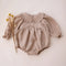 Linen Floral Baby Girl Jumpsuit