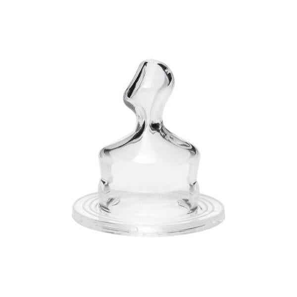 Bambino Silicone Textured Baby Bottle Nipple for 0-6 Months - Comfortable and Safe Feeding Solution