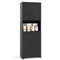 67.5 Inch Tall Modern Freestanding Floor Storage Cabinet with 4 Doors and 1 Drawer