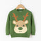 Cotton Double Layer Autumn Winter Christmas Long Sleeved Children's Sweater