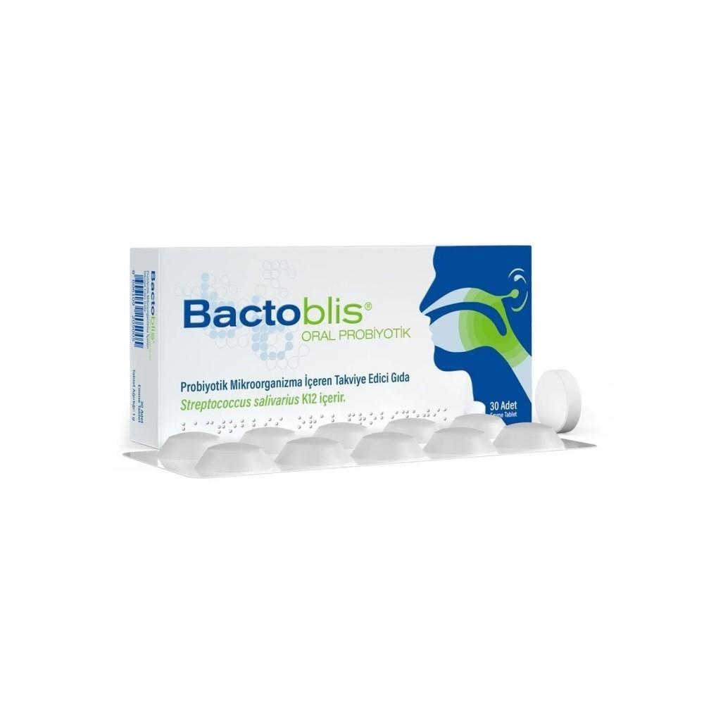 Bactoblis Oral Probiotic Supplement - 30 Lozenges for Oral Health Support