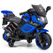 6V Kids Motorcycle with Headlights Music and Detachable Training Wheels