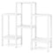 6-Tier Plastic Modular Storage Shelves for Living Room and Kitchen