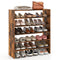 6-tier Shoe Rack with Anti-tipping Device for Entryway