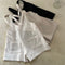 Children's Loose Fitting Comfortable Plain Casual Shorts With Straps