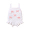 Baby Sling Doll Clothes Wool Romper Bow Embroidery Girl Sweet