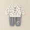 Pure Cotton Romper Set For Boys Cute Childrens Clothing Baby Boy Outfits