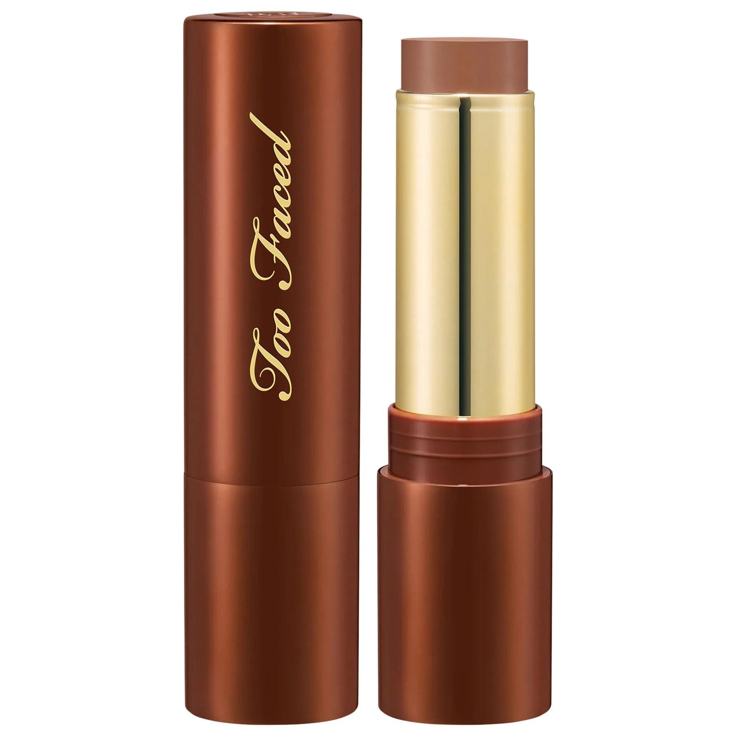 Chocolate Soleil - Creamy Bronzer & Sculpting Stick for Natural Makeup Looks, Cruelty-Free & Paraben-Free