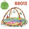 Children's Fitness Rack Game Round Blanket Crawling Floor Mat Toys