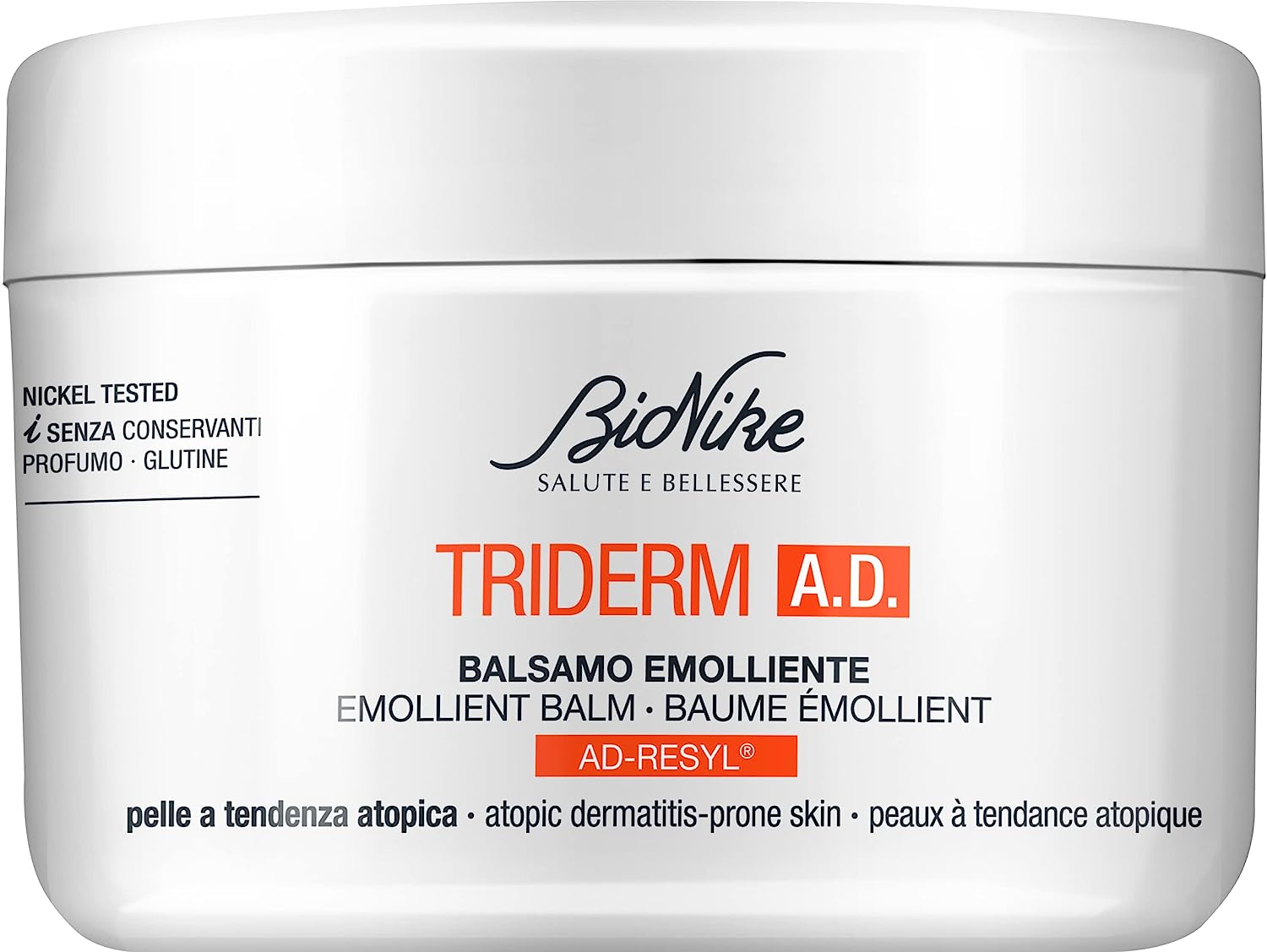 Bionike Triderm Alpha Oil Base Hyper-Reactive Skin 450ML