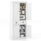 Cupboard Freestanding Kitchen Cabinet w/ Adjustable Shelves